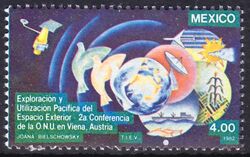 Mexiko 1982  Konferenz der Vereinten Nationen UNISPACE