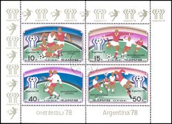 Korea-Nord 1977  Fuballweltmeisterschaft 1978 in Argentinien