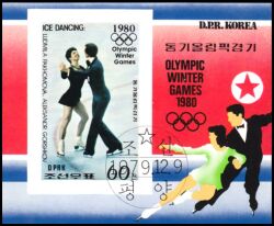 Korea-Nord 1979  Olympische Winterspiele 1980 in Lake Placid