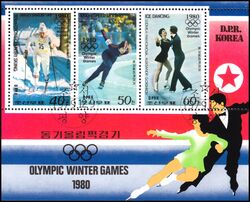 Korea-Nord 1979  Olympische Winterspiele 1980 in Lake Placid