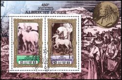 Korea-Nord 1980  450. Todestag von Albrecht Dürer