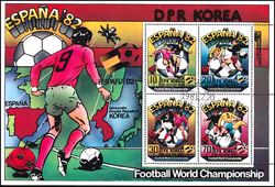 Korea-Nord 1981  Fuballweltmeisterschaft 1982 in Spanien