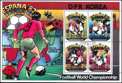 Korea-Nord 1981  Fußballweltmeisterschaft 1982 in Spanien