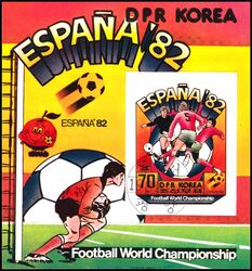 Korea-Nord 1981  Fuballweltmeisterschaft 1982 in Spanien