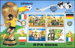 Korea-Nord 1982  Gewinner der Fuballweltmeisterschaft