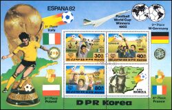 Korea-Nord 1982  Gewinner der Fußballweltmeisterschaft