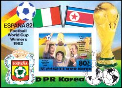 Korea-Nord 1982  Gewinner der Fußballweltmeisterschaft