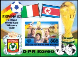 Korea-Nord 1982  Gewinner der Fuballweltmeisterschaft