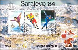Korea-Nord 1983  Olympische Winterspiele 1984 in Sarajevo