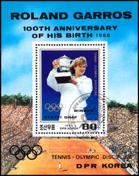 Korea-Nord 1987  Tennis - Steffi Graf