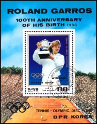 Korea-Nord 1987  Tennis - Steffi Graf