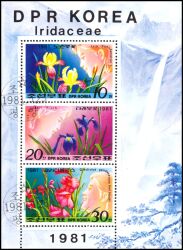 Korea-Nord 1981  Blumen