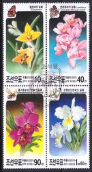 Korea-Nord 2001  PHILANIPPON `01 - Orchideen