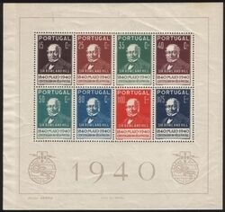 1940  100 Jahre Briefmarke