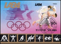 Korea-Nord 1983  Olympische Sommerspiele 1984 in Los Angeles