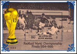 Korea-Nord 1985  Endspiele der Fußballweltmeisterschaften