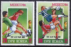 Korea-Nord 1985  Fußballweltmeisterschaft 1986 in Mexiko