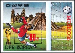 Korea-Nord 1985  Fußballweltmeisterschaft 1986 in Mexiko