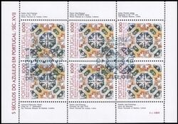 1982  500 Jahre Azulejos in Portugal - Kleinbogen