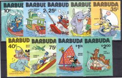 Barbuda 1981  Walt-Disney-Figuren