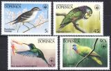 Dominica 1984  Weltweiter Naturschutz WWF: Vögel