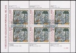 1982  500 Jahre Azulejos in Portugal - Kleinbogen