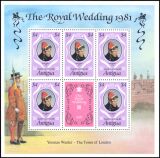 Antigua 1981  Hochzeit von Prinz Charles und Lady Diana...