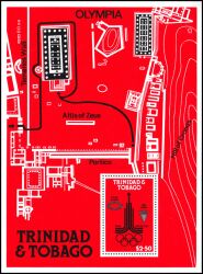 Trinidad & Tobago 1980  Olympische Sommerspiele in Moskau