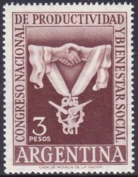 Argentinien 1955  Nationalkongre der Produktivitt