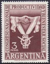 Argentinien 1955  Nationalkongre der Produktivitt