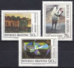 Argentinien 1974  Gemlde argentinischer Meister