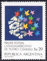 Argentinien 1984  Lateinamerikanisches Theaterfestival