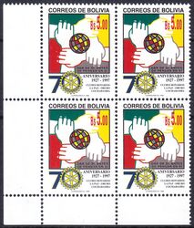 Bolivien 1998  70 Jahre Rotary International in Bolivien