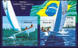 Brasilien 1983 Goldmedaillengewinner 1980 in Moskau