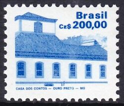 Brasilien 1988  Freimarke: Bauwerke