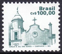 Brasilien 1987  Freimarke: Bauwerke