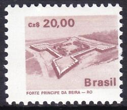 Brasilien 1987  Freimarke: Bauwerke