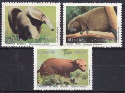 Brasilien 1988  Geschützte Tiere