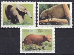 Brasilien 1988  Geschtzte Tiere