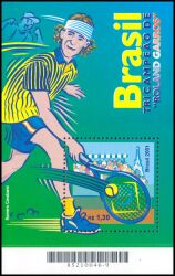 Brasilien 2001  Sieg beim Tennisturnier "Roland Garros"
