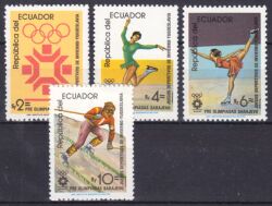 Ecuador 1984  Olympische Winterspiele in Sarajevo