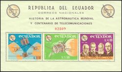 Ecuador 1966  Erfolge in der Weltraumfahrt
