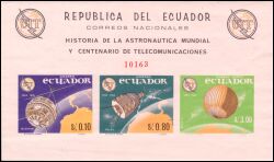 Ecuador 1966  Erfolge in der Weltraumfahrt