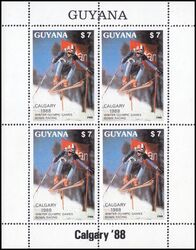 Guyana 1988  Olympische Winterspiele in Calgary