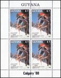 Guyana 1988  Olympische Winterspiele in Calgary