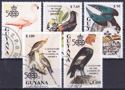 Guyana 1991  500. Jahrestag der Entdeckung Amerikas