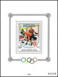 Jemen-Süd 1983  Olympische Winterspiele 1984 in Sarajevo