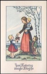 Künstlerkarte - Luise Scherbauer - Muttertag