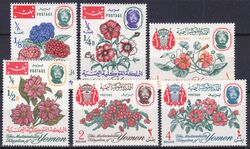 Jemen-Knigreich 1965  Blumen