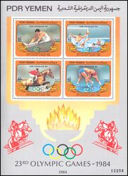 Jemen-Sd 1984  Olympische Sommerspiele in Los Angeles